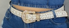 Cinto com strass