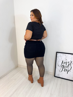 Cropped Canelado Plus Size - comprar online