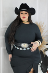 Cinto Plus Size Em Pedra Azul