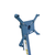 Suporte Cavalete Móvel Universal para Motor 500Kg com Roda de Ferro - RIBEIRO - RCV001 - comprar online