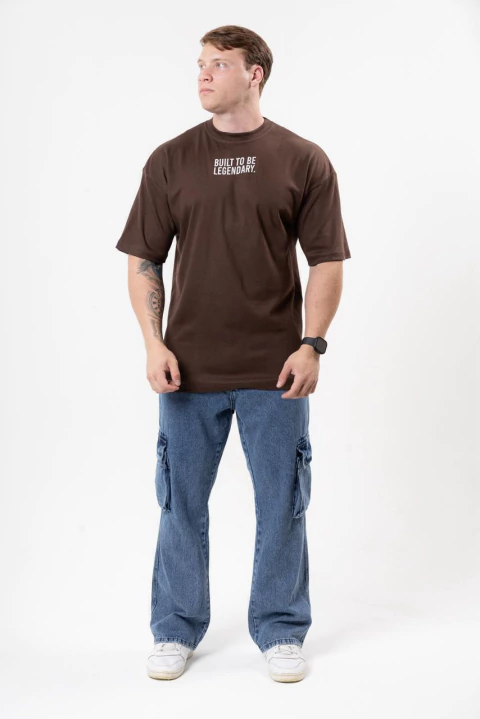 CALÇA BAGGY CARGO MARMORIZADA OF:163 - comprar online