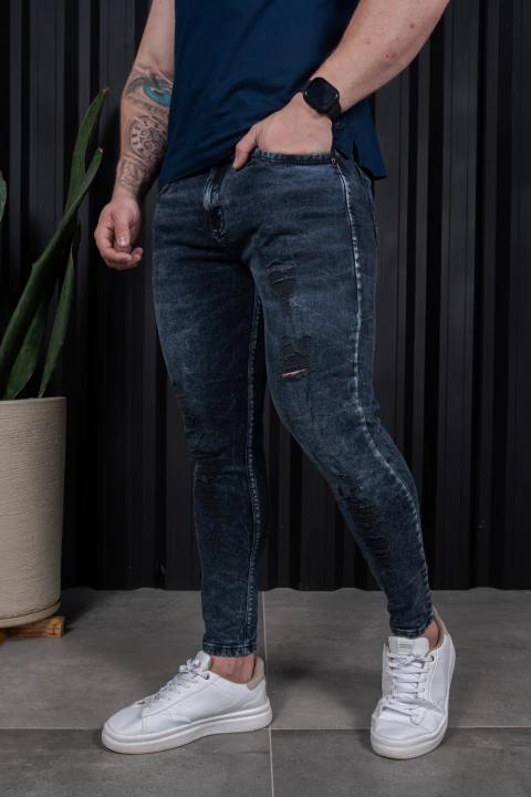 CALÇA JOGADOR DESTROYED :: OF:95 - comprar online