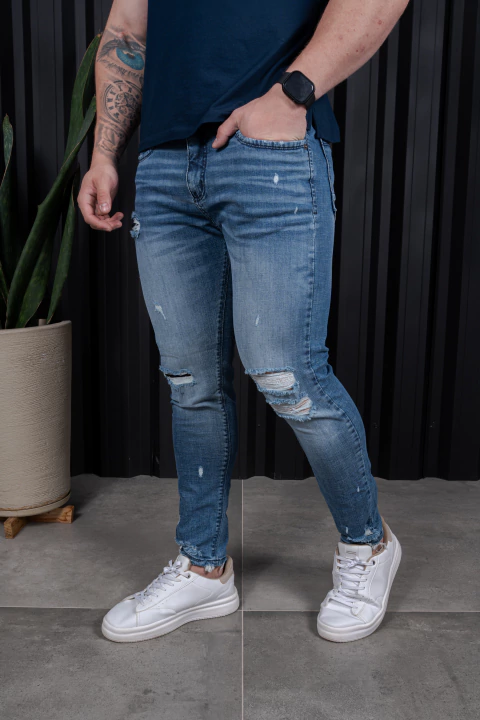 CALÇA JOGADOR DESTROYED :: OF 127 - comprar online