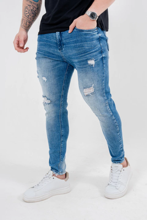 CALÇA JOGADOR DESTROYED :: OF 144 - comprar online