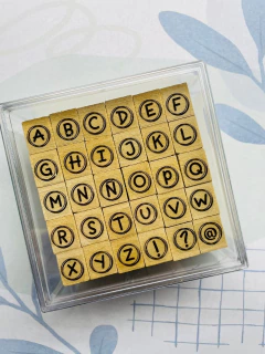 KIT ABC - 1 cm - Tipografía Cute