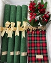 Kit Natalino Xadrez com cerejinha