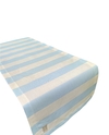 Trilho Listrado Azul e Branco