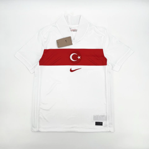 Camiseta Seleção Turquia II 24/25 Masculina - Nike- Branca