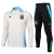 Conjunto Seleção da Argentina 25/26 Comissão Técnica - Adidas Masculino - Branco+Azul Marinho