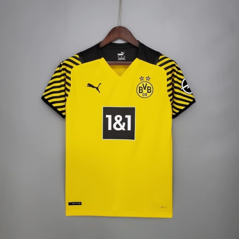 Camiseta Borussia Dortmund 21/22 Puma - Amarelo