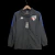 Jaqueta Corta Vento com Capuz do São Paulo - Adidas - Preto