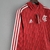 Jaqueta Corta Vento com Capuz do Flamengo - Adidas - Vermelho - loja online