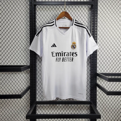 Camiseta Real Madrid 24/25 Masculina - Adidas - Branca