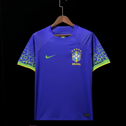 Camiseta da Seleção do Brasil II 22/23 Masculina - Nike - Azul
