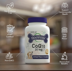 HEALTH THRU NUTRITION DOG-VITES COQ10 TABLETAS PARA PERROS en internet