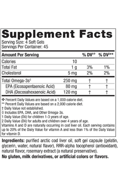 NORDIC NATURALS DHA PARA NIÑOS 120 MINI CÁPSULAS MASTICABLES - comprar en línea
