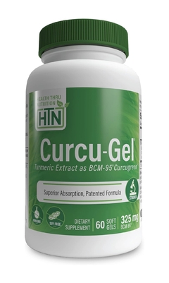 CURCU GEL ALTA ABSORCIÓN 650 MG BCM-95 CURCU GREEN 60 CÁPSULAS