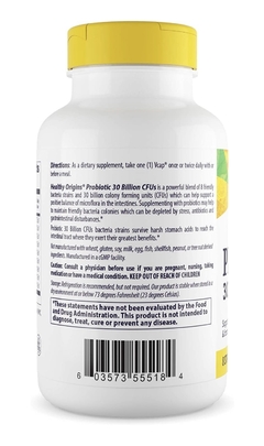 PROBIOTICOS 30 BILLONES HEALTHY ORIGINS 150 CÁPSULAS VEGANAS. - comprar en línea