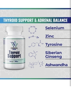 THYROID SUPPORT 90 CÁPSULAS - Super D Vitamina