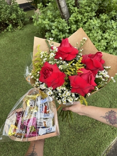 Rosas e Chocolate - comprar online