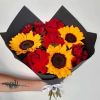 GIRASSÓIS E ROSAS