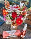 BUQUÊ NOBRE COM CHANDON