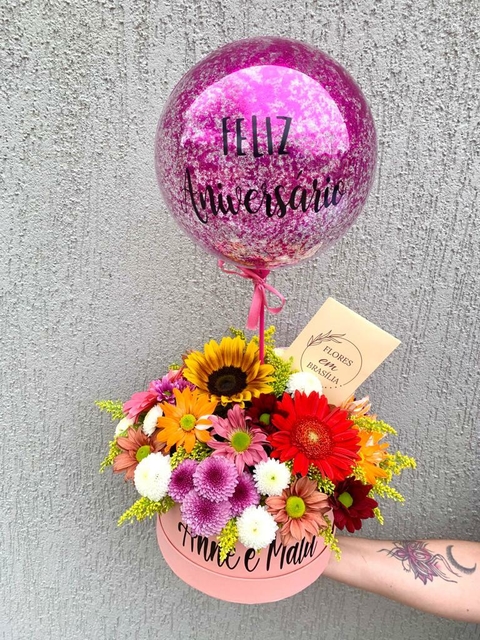 BOX CAMPESTRE COM BALÃO BUBBLE