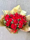 BUQUÊ COM 24 ROSAS SELECIONADAS