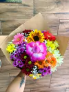 BUQUÊ DE FLORES DO CAMPO COM FLORES NOBRE