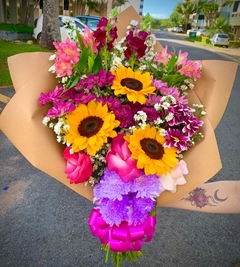 Floratta com 3 girassóis