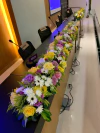 Arranjos para mesa de auditório