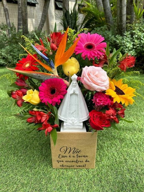 Box colorido nossa senhora