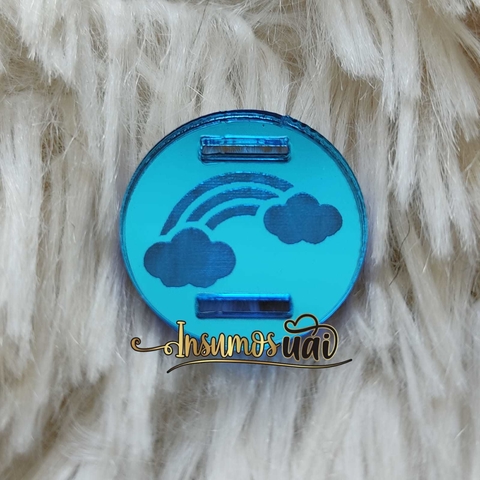 PASSANTE ARCO-ÍRIS AZUL