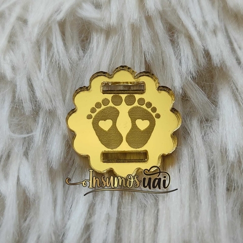 PASSANTE FRAME PEZINHO DOURADO