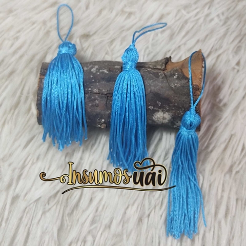 TASSEL MÉDIO - AZUL TURQUESA