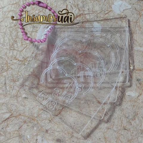 GABARITO PARA WIREO ABERTO - ACRÍLICO