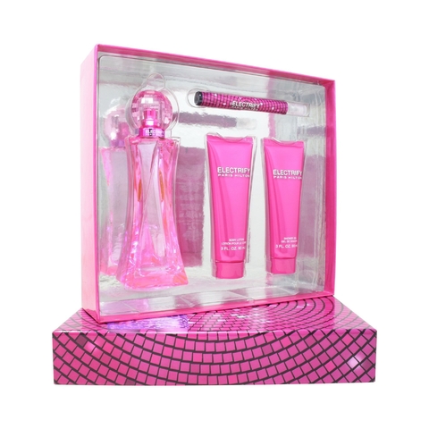SET PARIS HILTON 4 PIEZAS ELECTRIFY DAMA