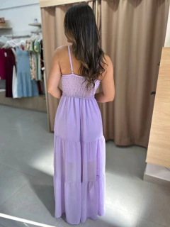 vestido rose na internet