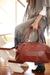 Bolso de viaje de cuero vacuno Premium -The Club - en internet