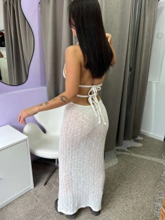 vestido Alessia Blanco - tienda online