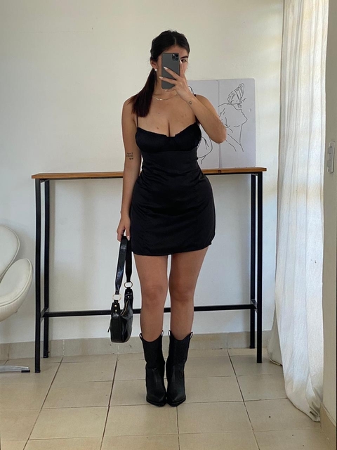 Vestido Amalia Negro