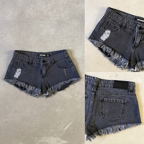 Short Tiro bajo gris - comprar online