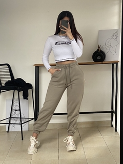 joggins Domme Marrón-Gris - comprar online