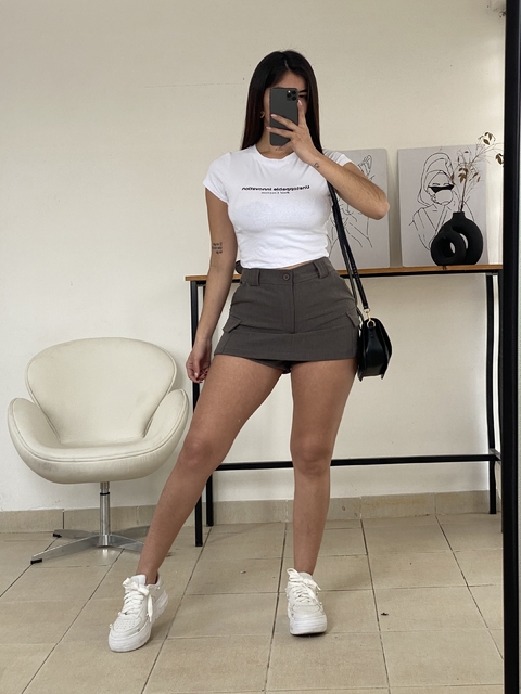 Skort Cargo Sastrera