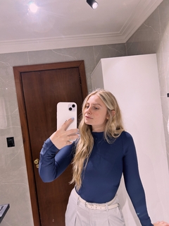 Body Nathalia Azul Marinho - comprar online