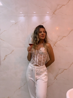 Corset Georgia Branco - comprar online