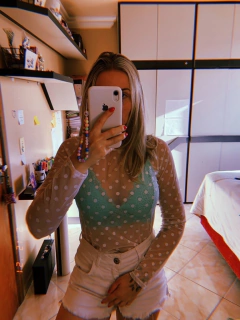 Camisa Tule Poa