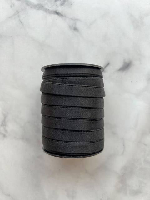 Vaina para aro/ballena 9,5mm negro POR ROLLO (25 metros)