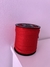 Vaina para aro/ballena 9,5mm rojo POR ROLLO (50 metros)