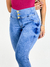 Calça Modeladora Bumbum Prime Cristal - Ecoclub Jeans